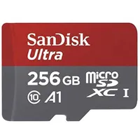 SanDisk Ultra 256 Go microSDXC :&nbsp;29,99 &euro; (au lieu de 60,99 &euro;) chez Amazon&Eacute;conomisez 31 &euro; -