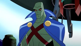 Martian Manhunter in the Justice League animated series