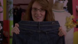 Liz (Tina Fey) finds the perfect pair of jeans