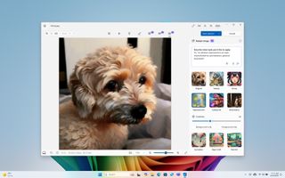 Restyle in Windows Photos for Copilot+ PCs