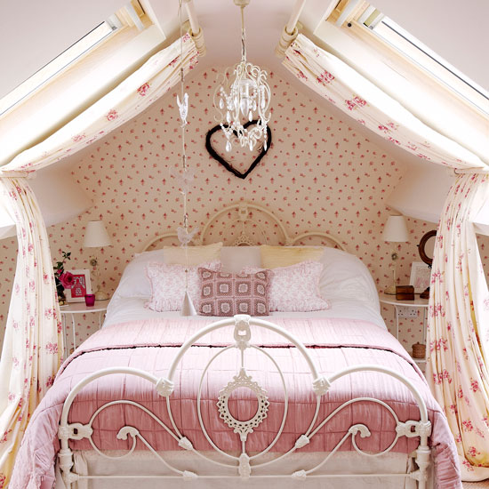 attic wall bedroom