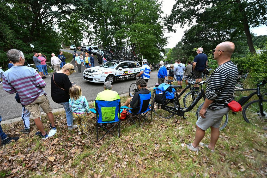 Fans watch the GP Vermarc Sport