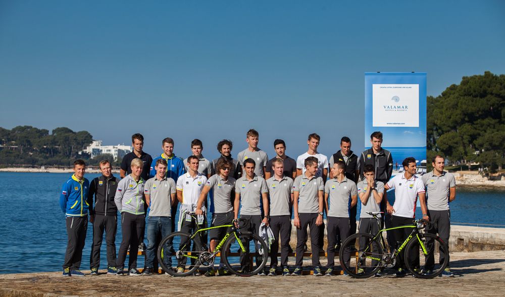 The Tinkoff Saxo team in Croatia