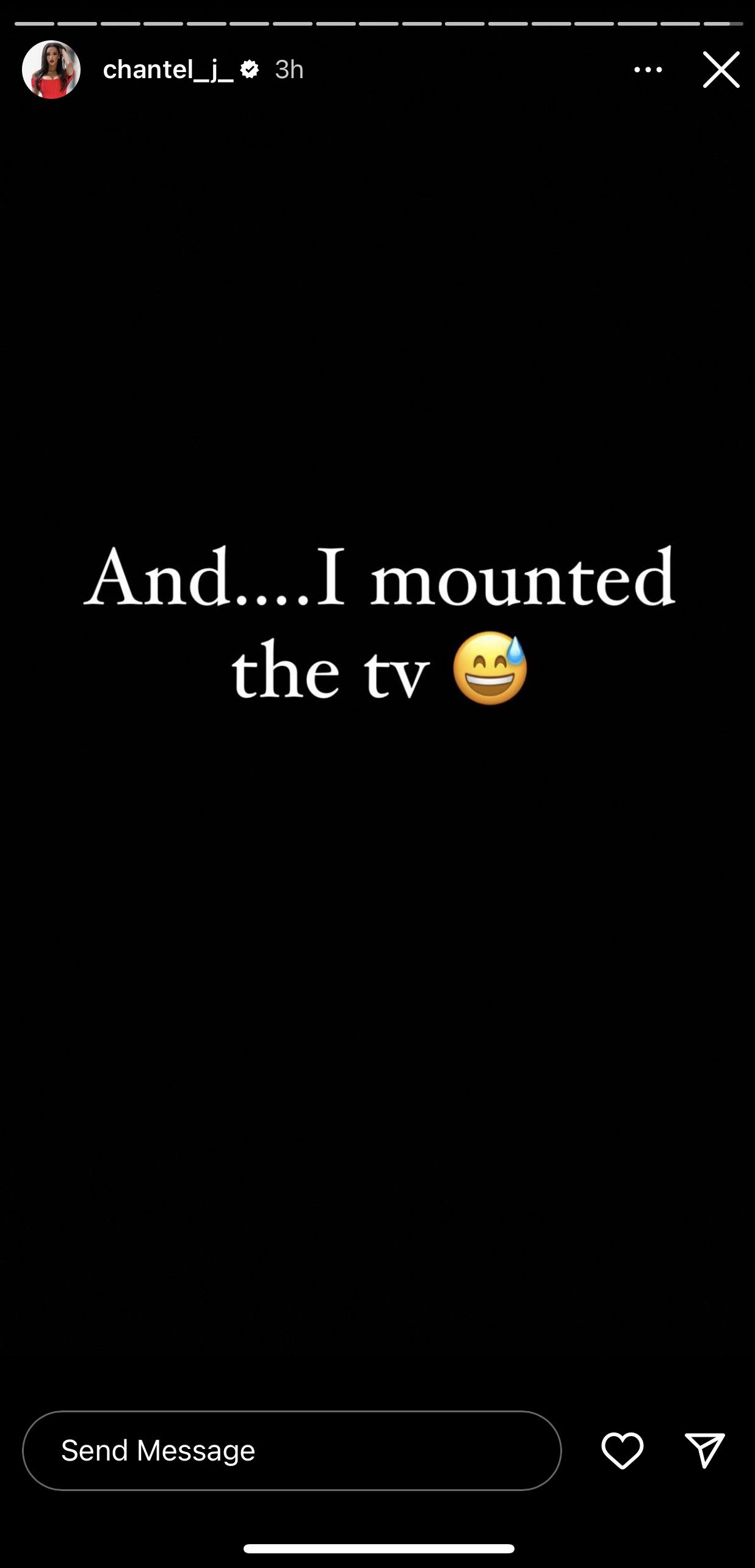 Chantel Everett's Instagram Stories