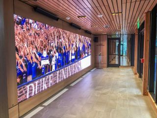 Duke University Planar LED MultiTouch video wall
