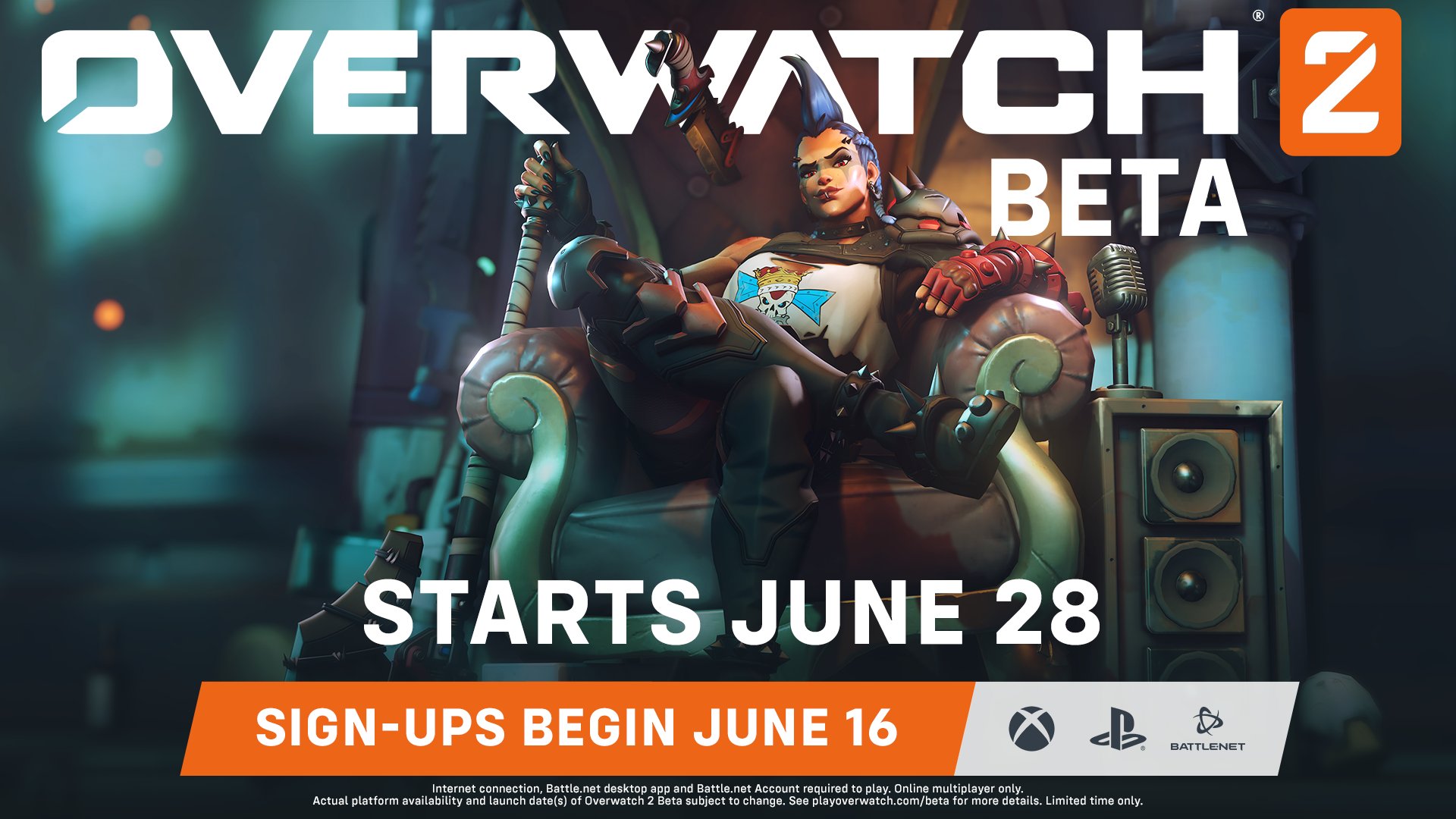 Overwatch 2 beta tweet