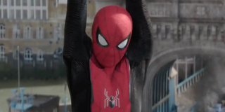 Tom Holland in his new Spider-Man suit