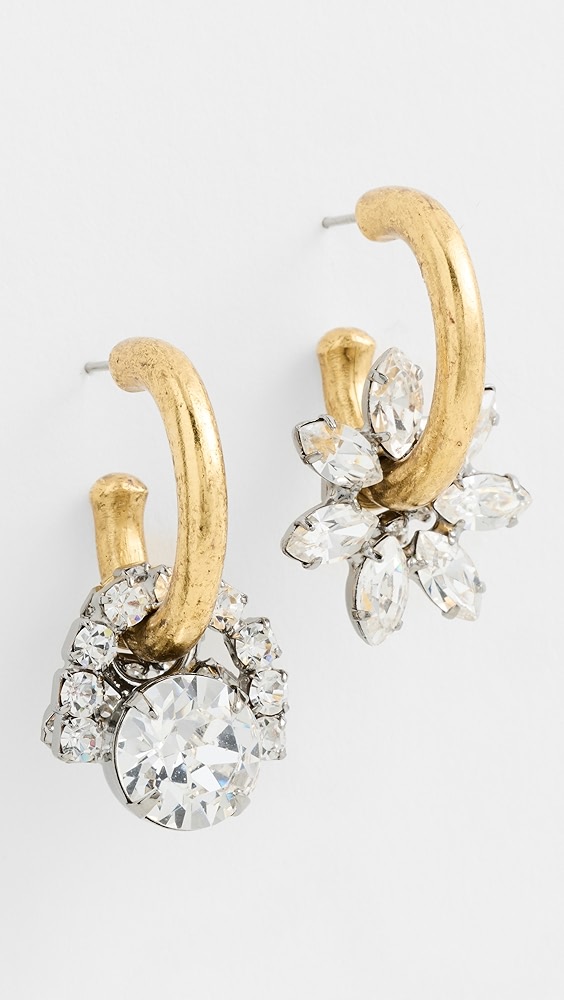 Elizabeth Cole Crystaria Earrings