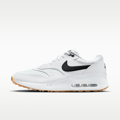 Nike Air Max 1 '86 Og G Men's Golf Shoes - White/gum Medium Brown/black - Size 3.5