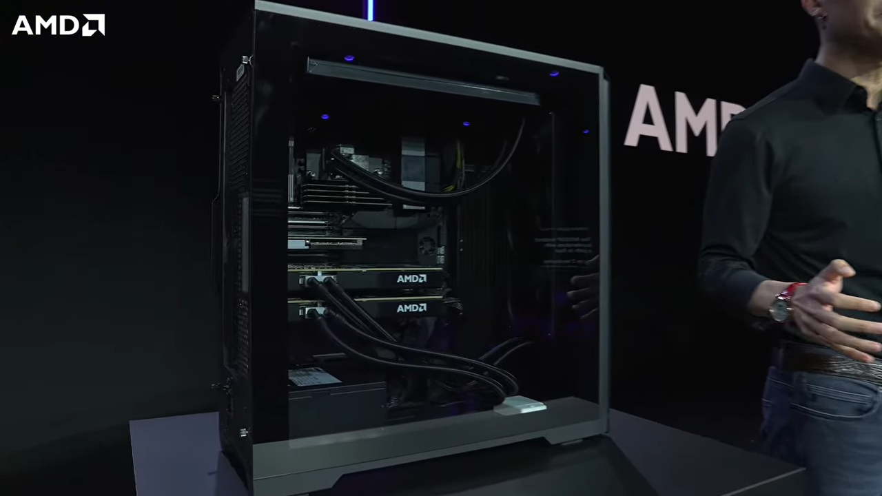 AMD Threadripper Halo Station at IFA 2026.