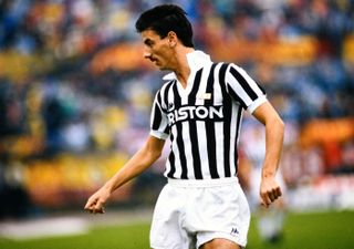 Ian Rush in action for Juventus in 1987