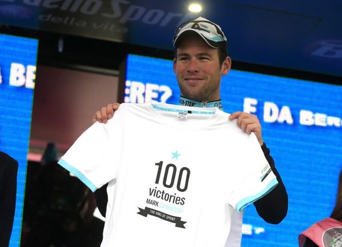Mark "The King of Sprint" Cavendish now has 100 victories in his palmares