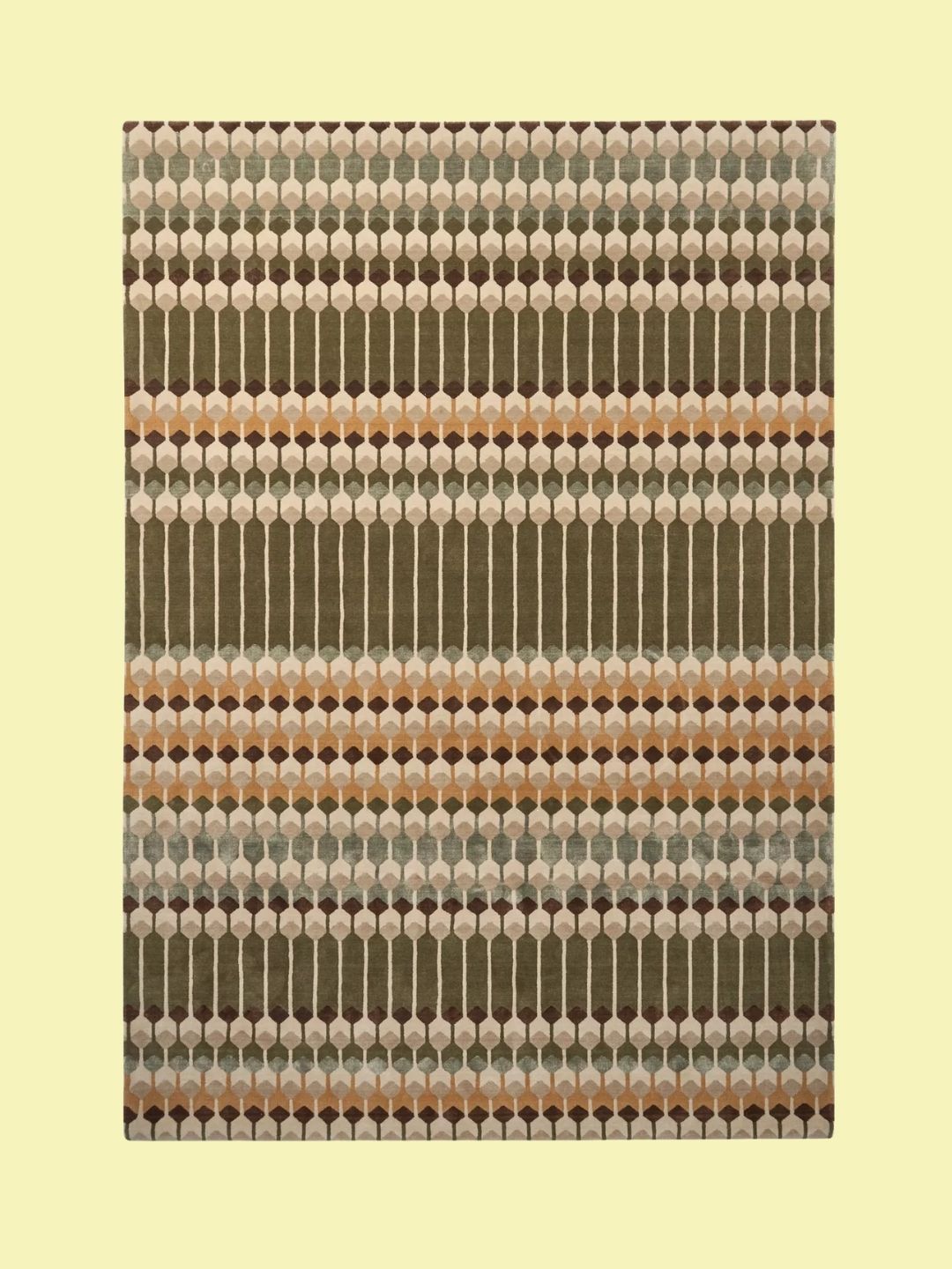 John Lewis, Hive Rug in Cocoa