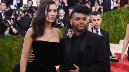 Bella Hadid & The Weeknd at The Met Ball 2016