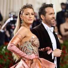 Blake Lively and Ryan Reynolds attend the 2022 Met Gala