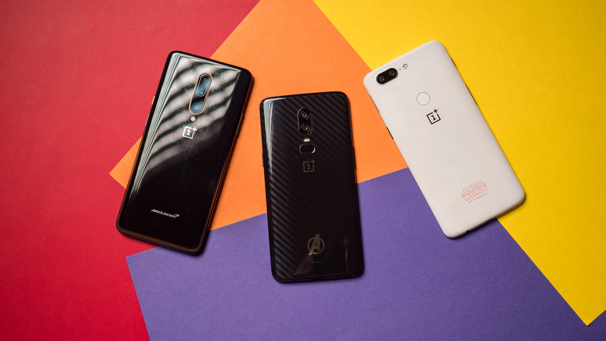 Dispositivos OnePlus de edição limitada