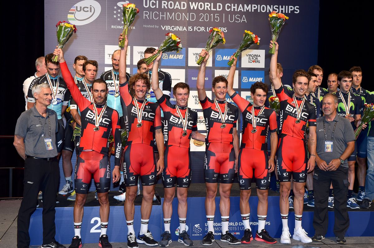BMC are the 2015 World champions in the team time trial
