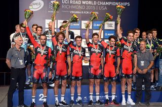 BMC are the 2015 World champions in the team time trial