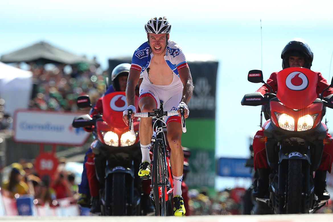 Alexandre Geniez FDJ) wins on Mirador de &Eacute;zaro