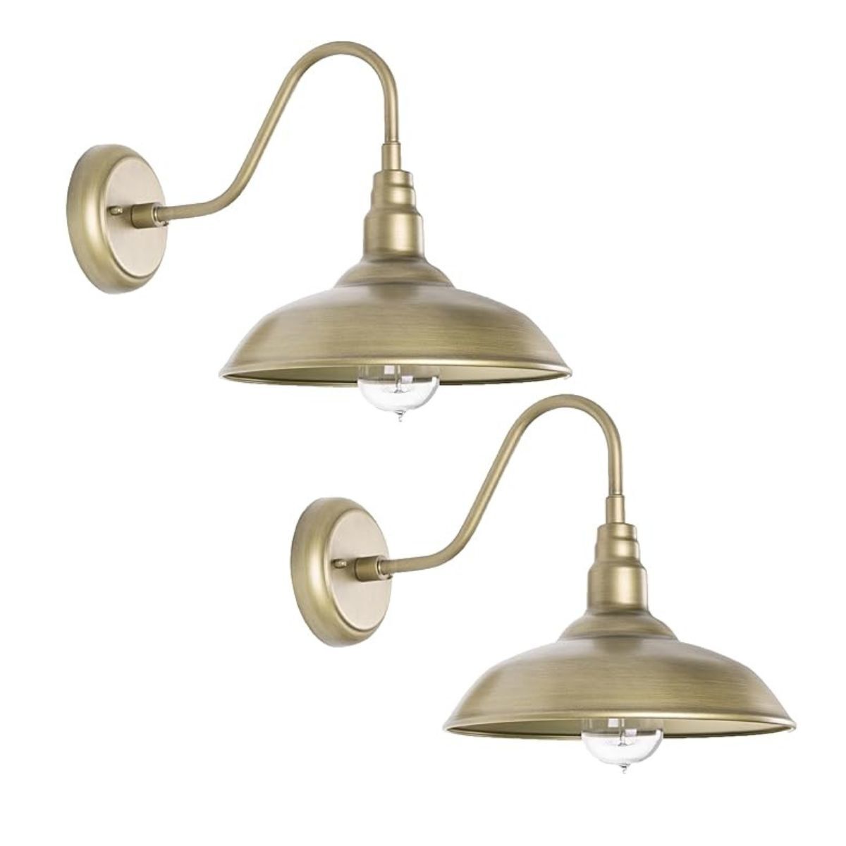 Brass outdoor lighting