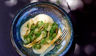 Artichoke ravioli