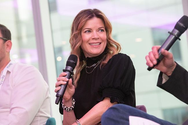 Jamia Bigalow, head of brand and integrated marketing at Amazon Fire TV, on the &ldquo;Form Factors&rdquo; panel.