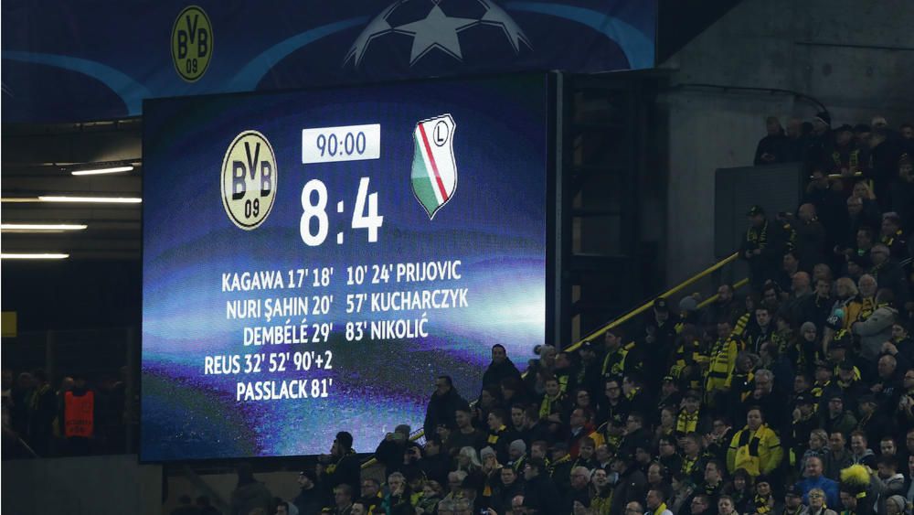 Dortmund eye top spot and a goalscoring record - Champions League in ...