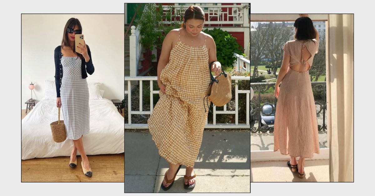 The 17 Best Gingham Midi Dresses to Buy for Summer 2025 | Who What Wear