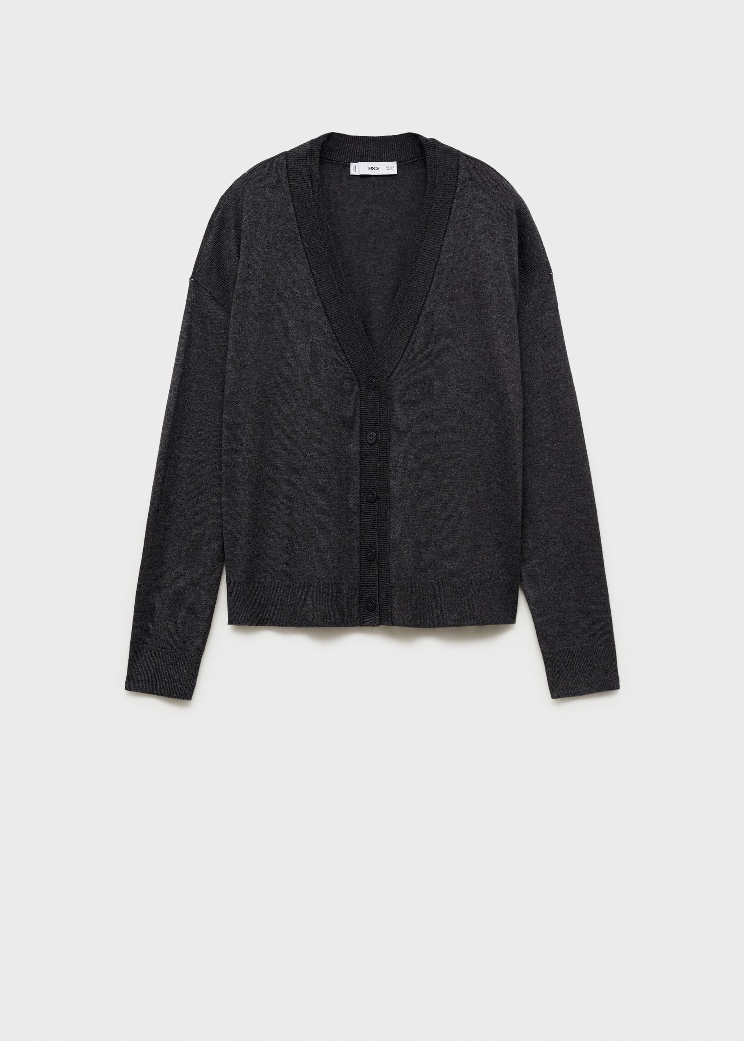 V-Neck Knitted Cardigan - Women | Mango Usa