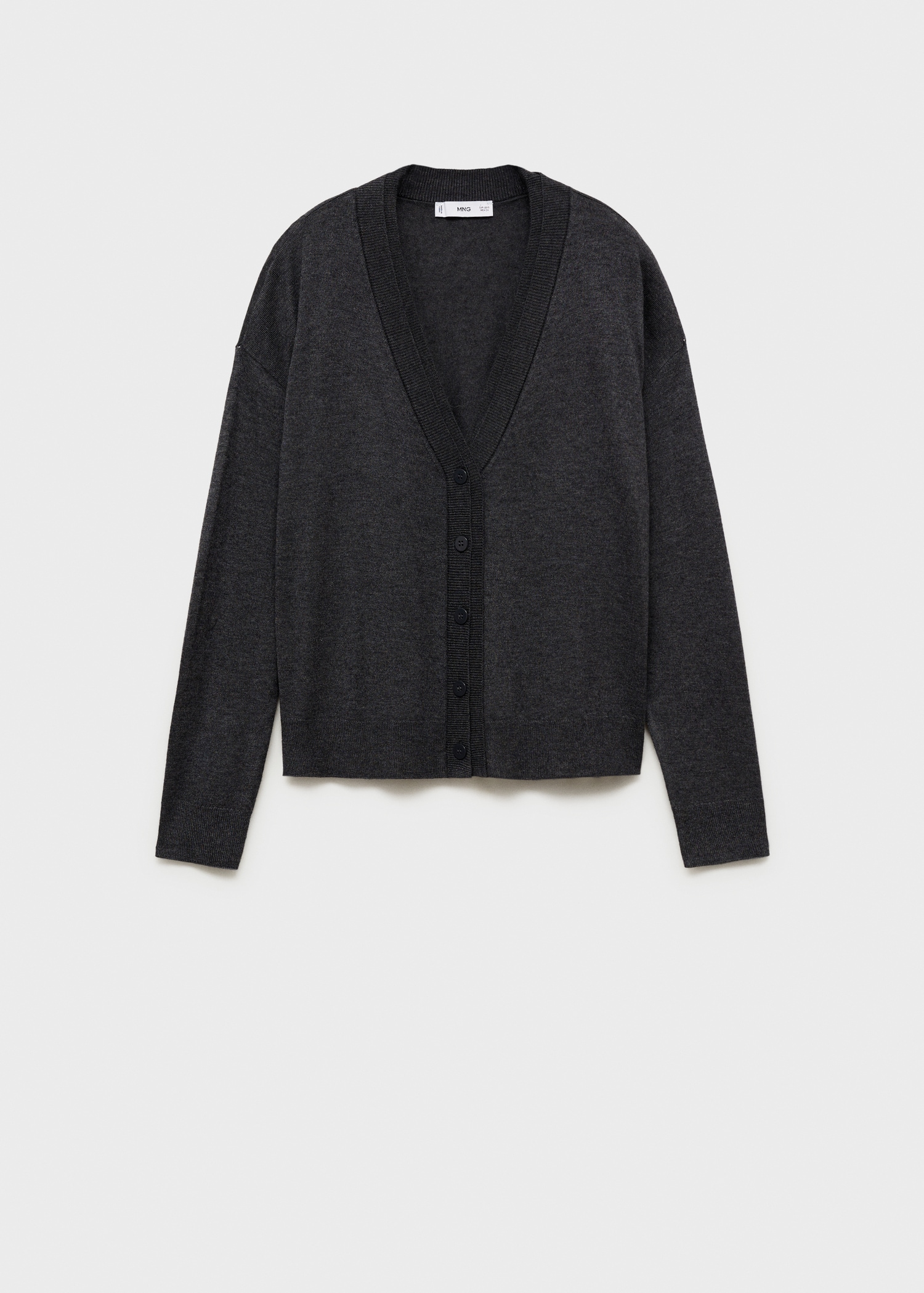 V-Neck Knitted Cardigan - Women | Mango Usa