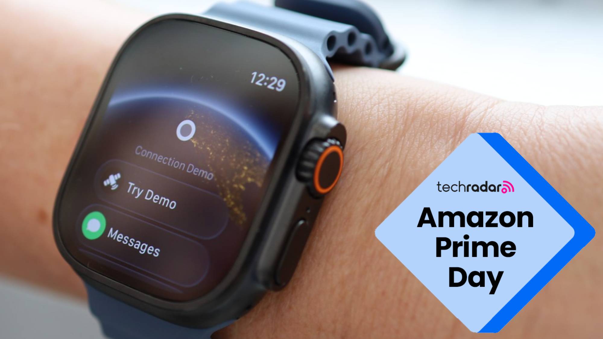 A close up of the Apple Watch Ultra 3 
