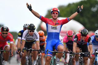Dutch champion Dylan Groenewegen (LottoNL-Jumbo) wins stage 1 at Eneco Tour