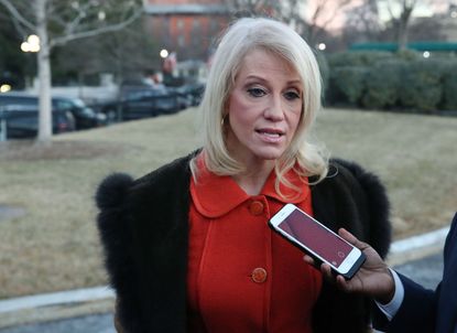 Kellyanne Conway meets the press