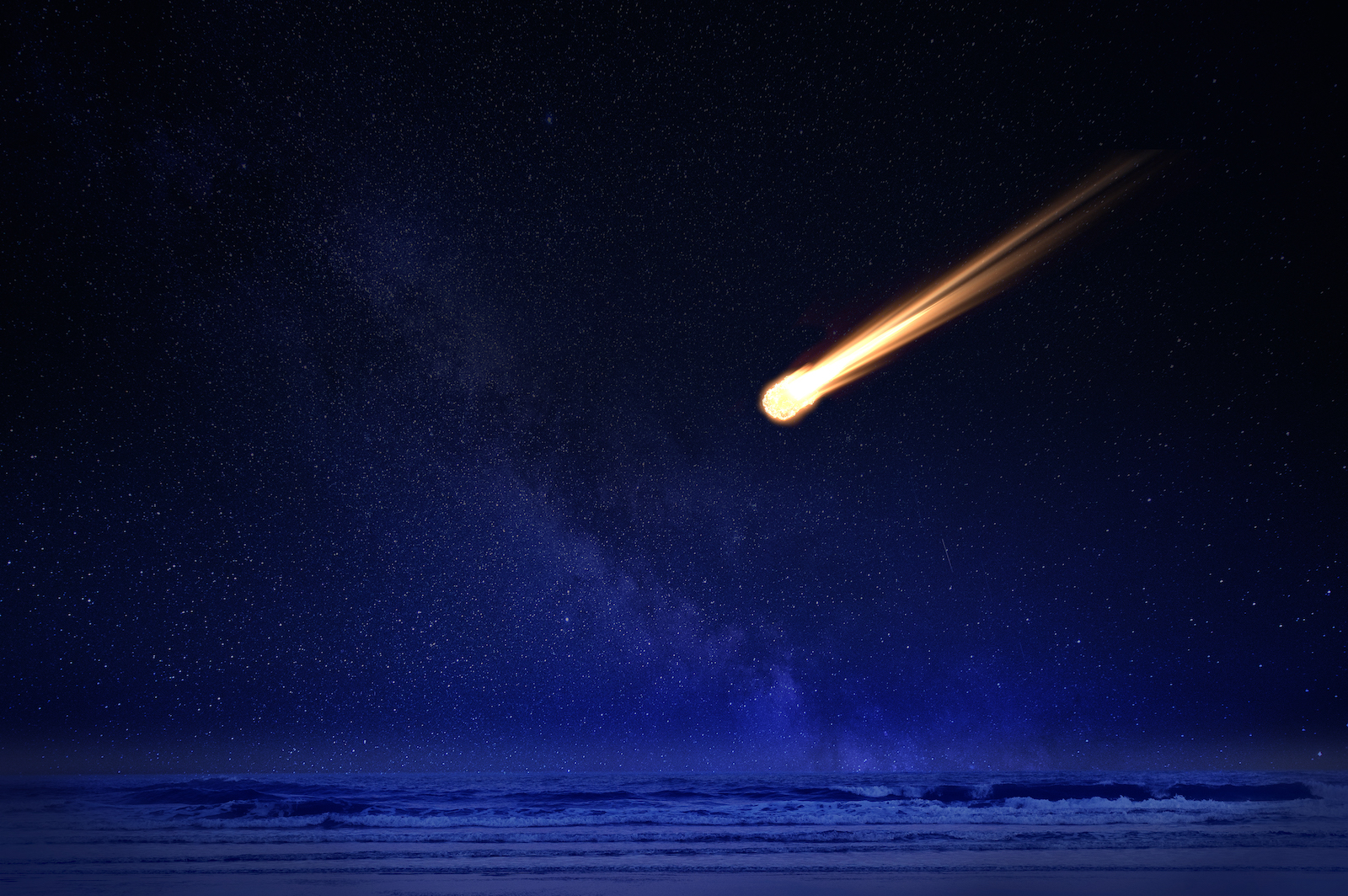 Meteor Swooshes by Earth: A Celestial Near-Miss