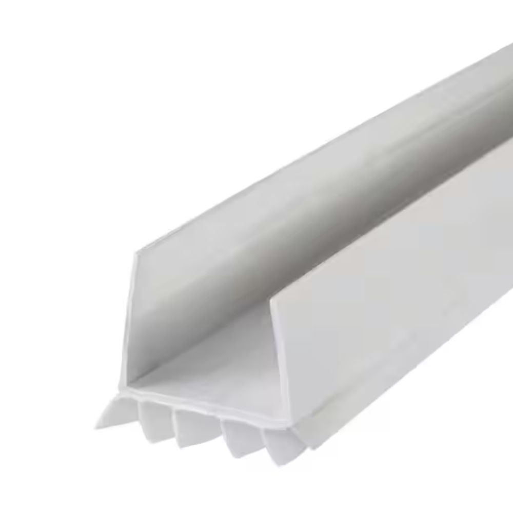 Slide on under-door draft stopper