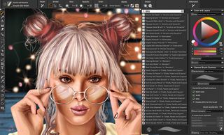 Corel Painter 2020 interface