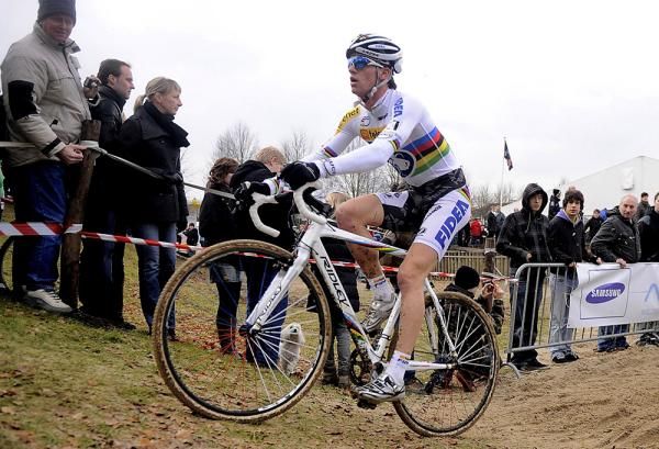 After a few days of partying it was tough going for Stybar