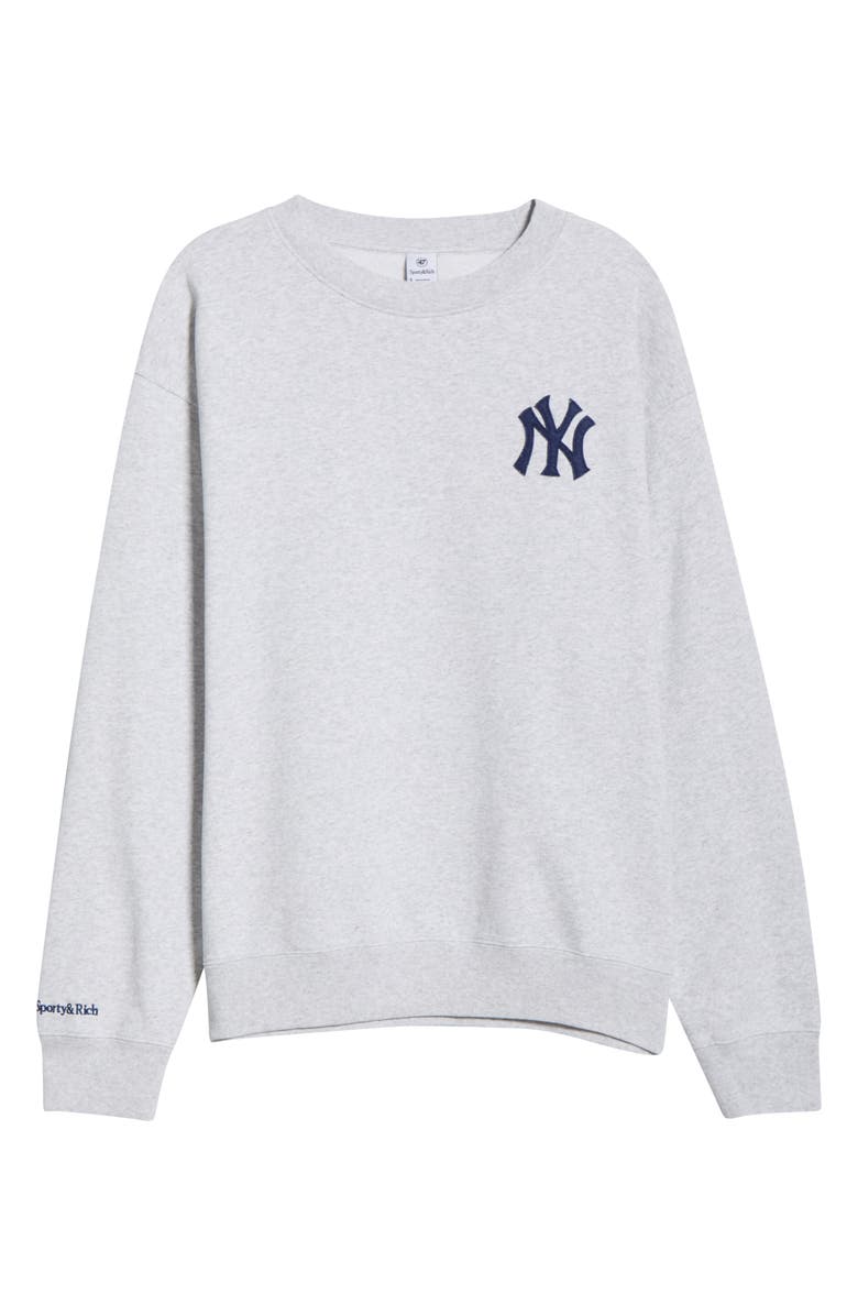 Gender Inclusive Heritage Yankees Serif Fleece Sweatshirt