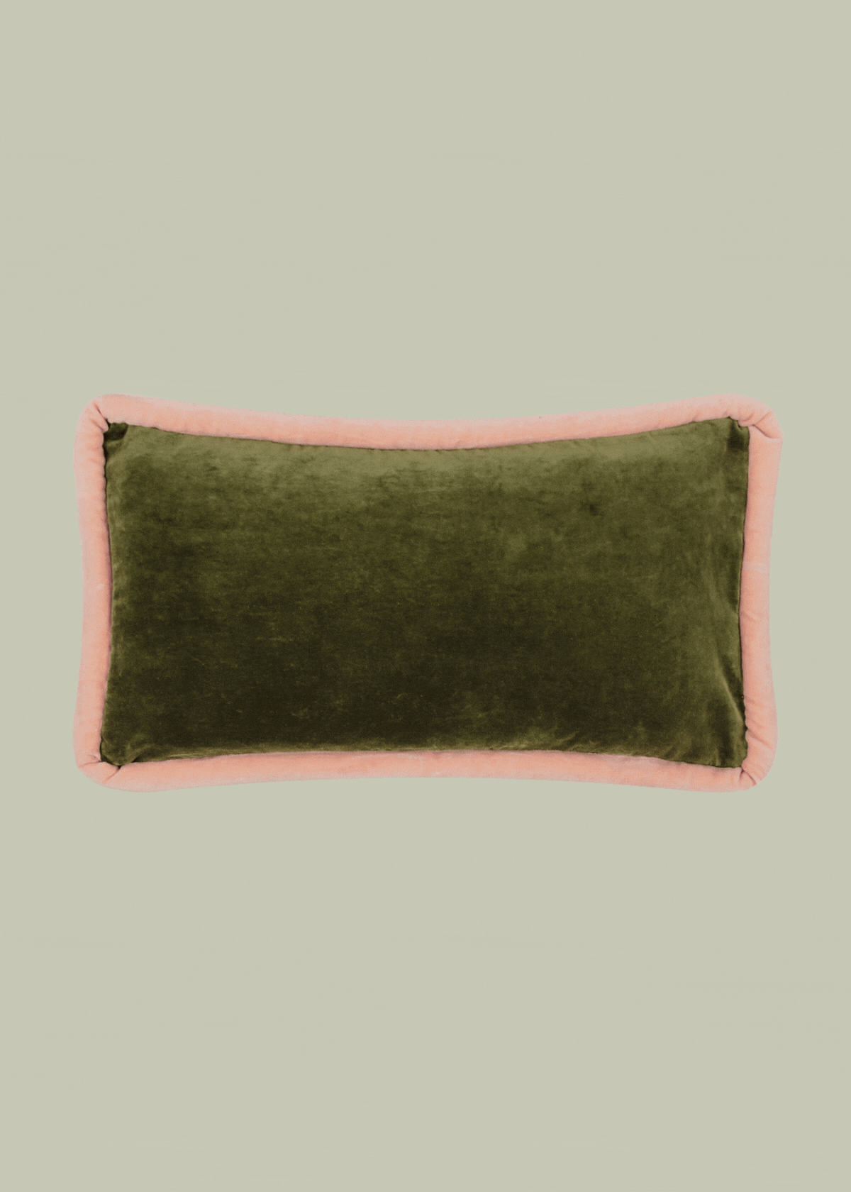 Made.com Huxley Cotton Velvet Feather Filled Cushion