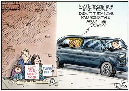 Political cartoon