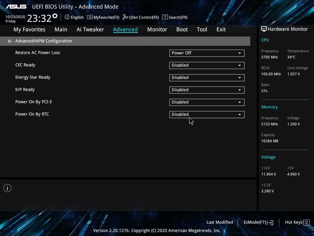 Asus Prime Z490M-Plus BIOS