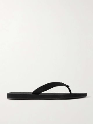 Dune Cotton-Blend Grosgrain Flip Flops