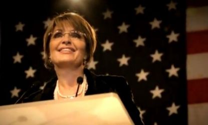 Sarah Palin's new ad positions her front and center of the Tea Party buzz.