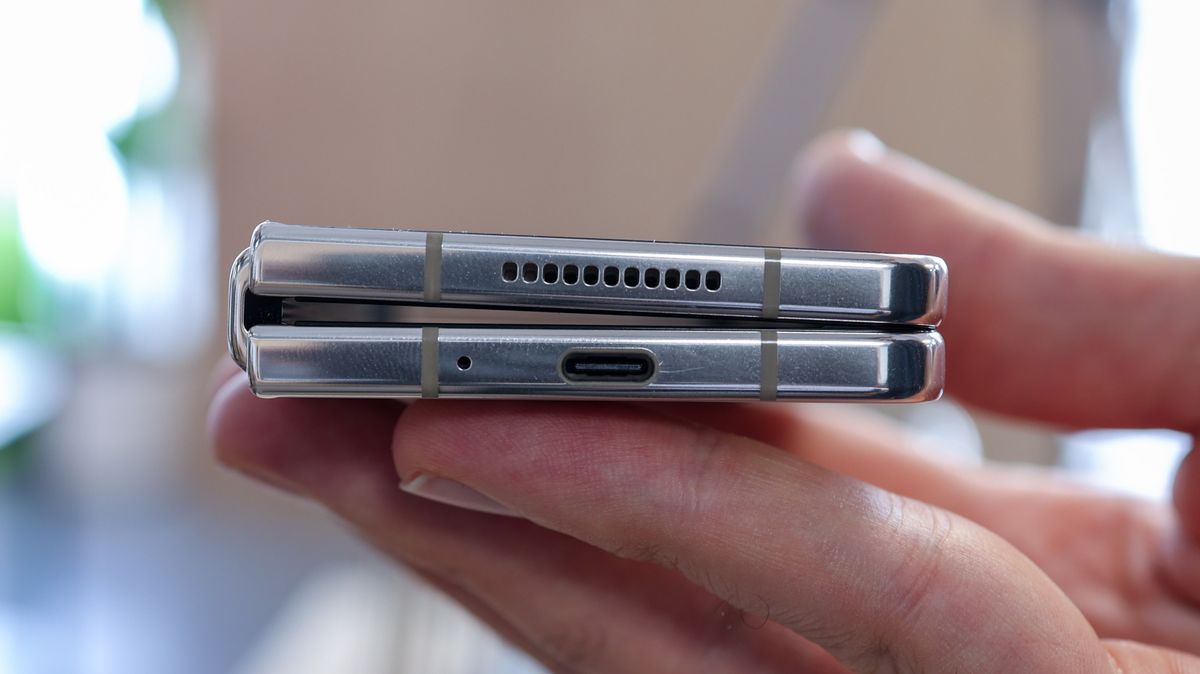 A photo of the Samsung Galaxy Z Fold 4