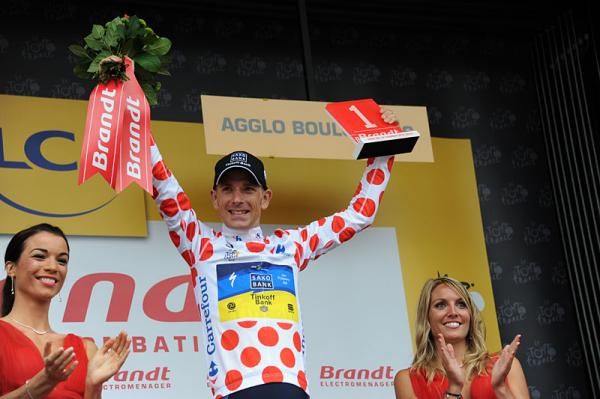 Best climber Michael Morkov (Saxo Bank-Tinkoff)