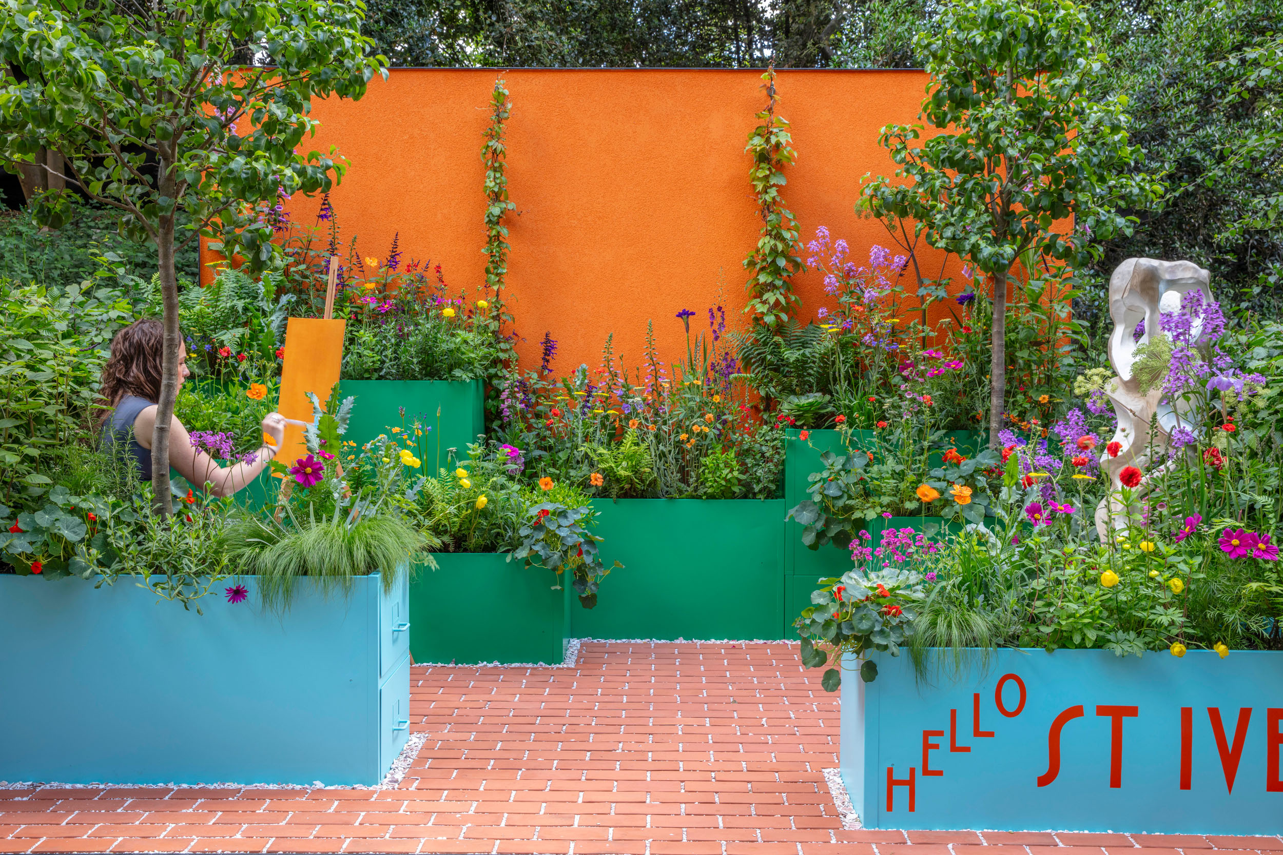 The Seasalt Painted Garden by Lynn James at RHS Chelsea Flower Show 2026