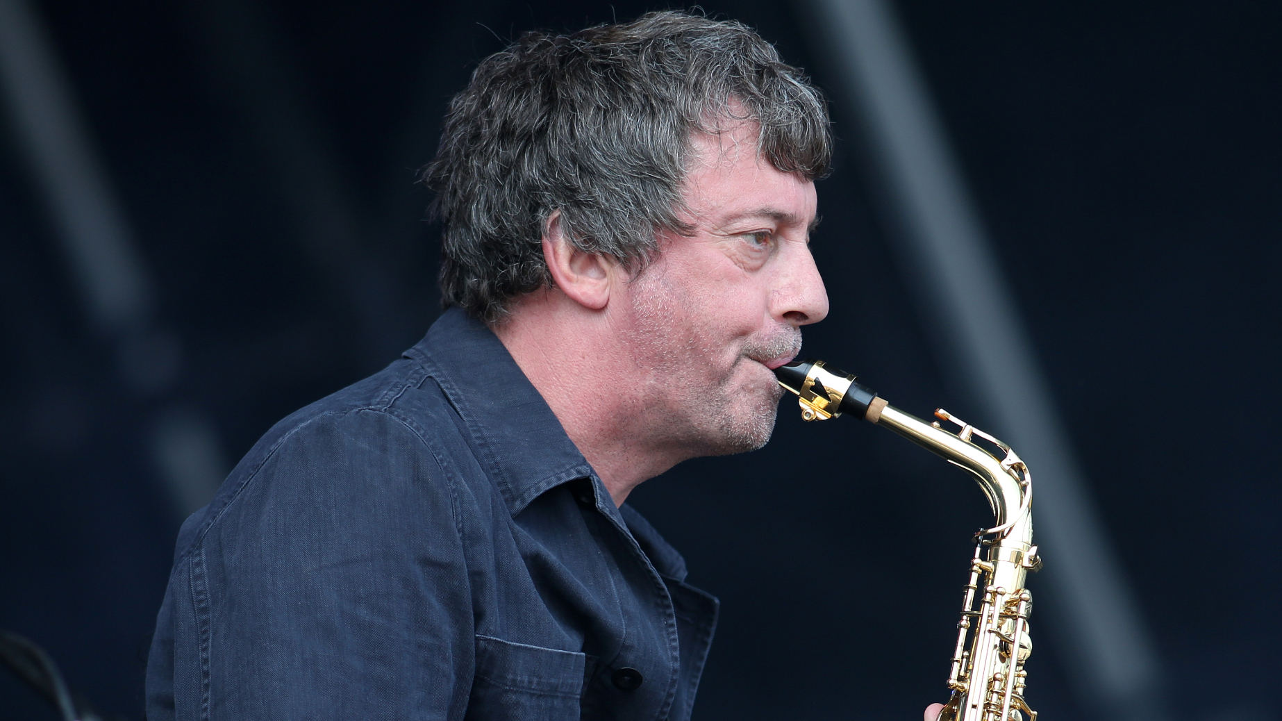 Graham Coxon of The Waeve performs on the Castle Stage during Day 2 of Victorious Festival on August 24, 2025 in Southsea, England.