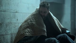 From Netflix press site: Taylor Kitsch as Glen wrapped in a blanket trying to detox.