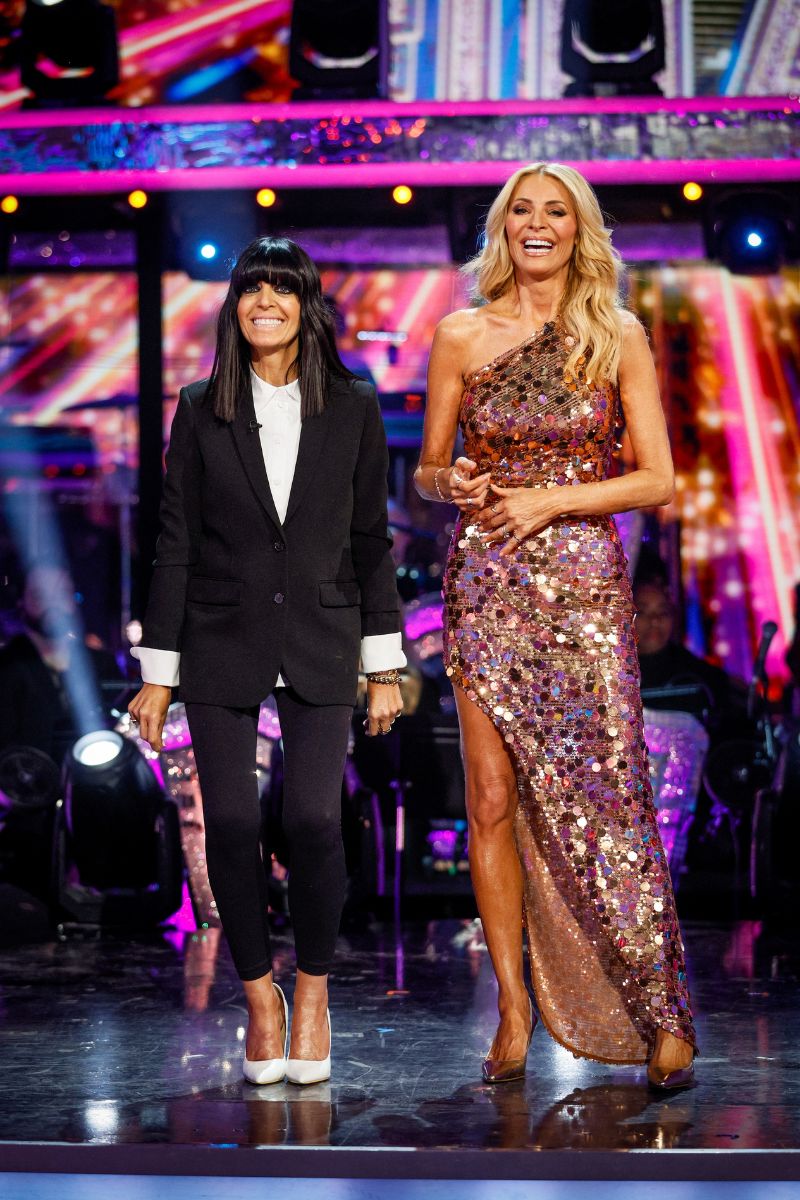 BBC image / Guy Levy of Claudia Winkleman and Tess Daly on their last ever Strictly Come Dancing show
