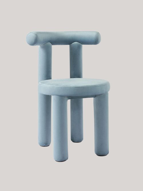 Calan Velvet Upholstered Chair 